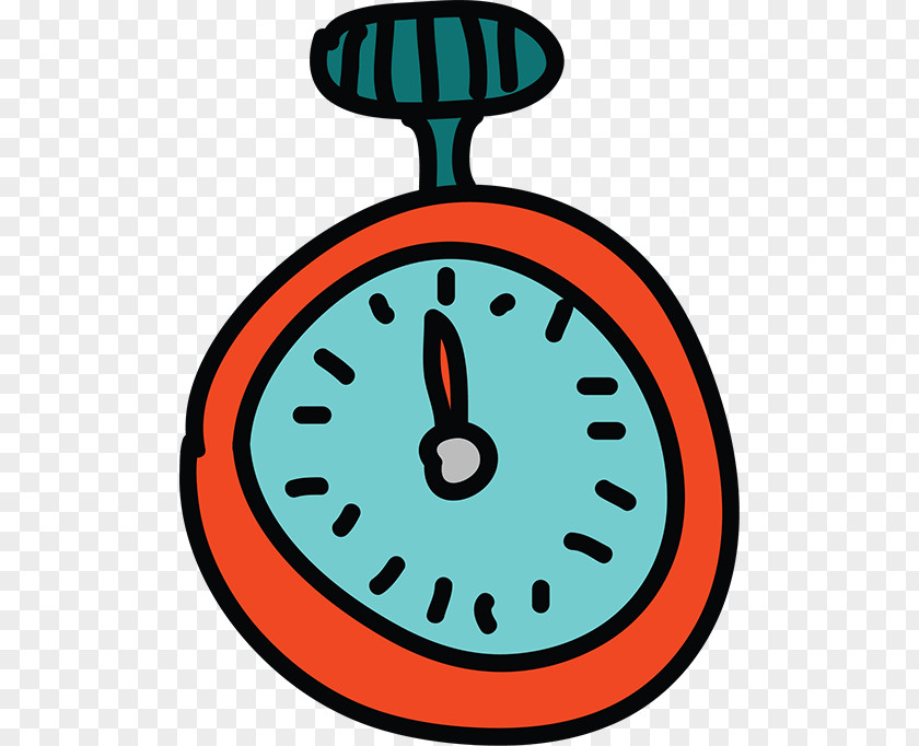 Cartoon Alarm Clock Stock Footage Illustration PNG