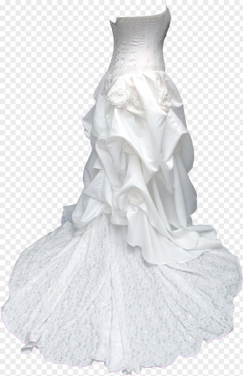 Cloth Bride Wedding Dress Gown PNG