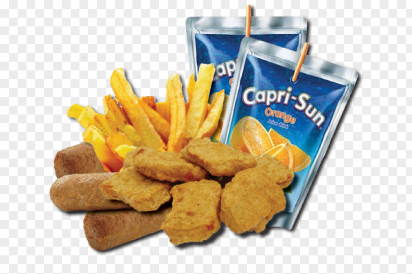 Menu French Fries Kids' Meal Chicken Nugget Junk Food PNG