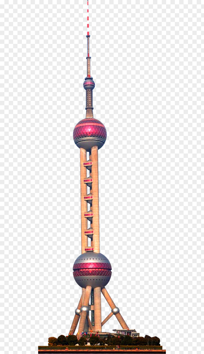 Oriental Pearl Tower The Bund Huangpu River Rundetaarn PNG