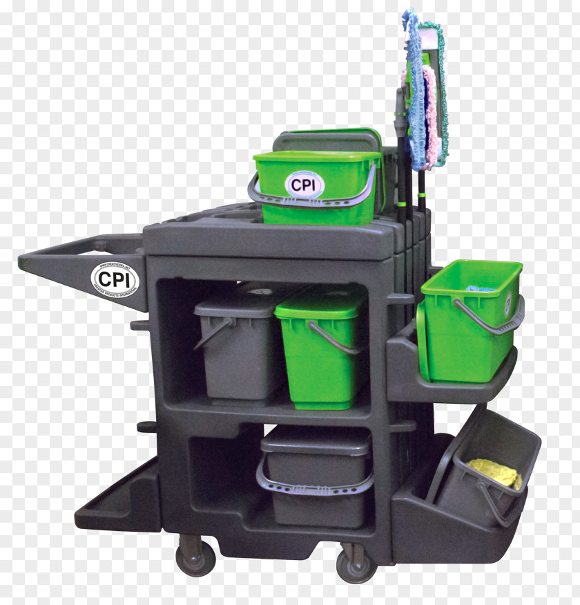 Push Cart Commercial Cleaning Janitor Machine PNG