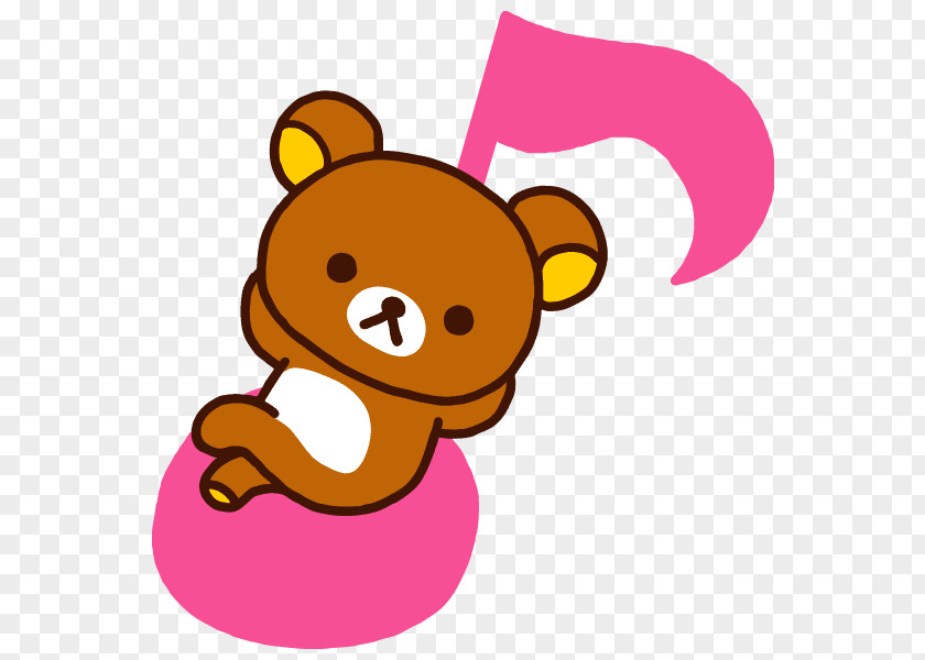 Rilakkuma San-X Kavaii Bear Plush PNG