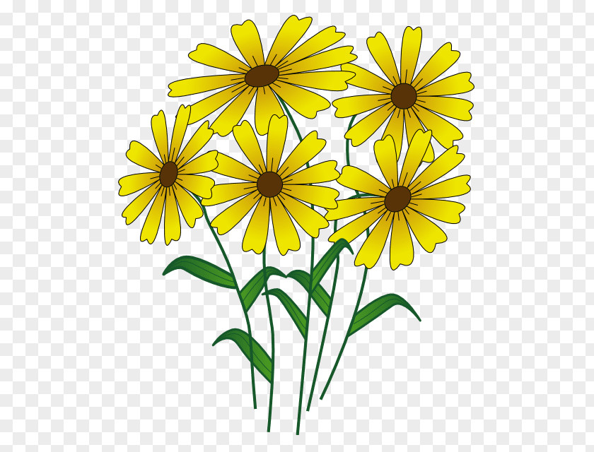 Yellow Flowers Flower Bouquet Clip Art PNG