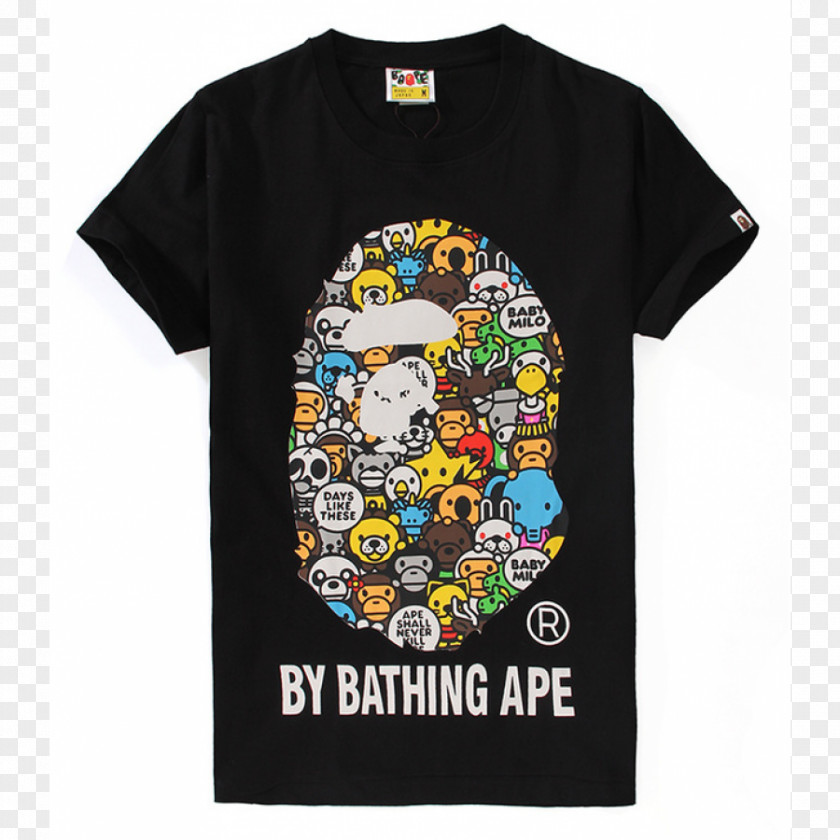 Apparel Logo T-shirt Amazon.com A Bathing Ape Clothing PNG