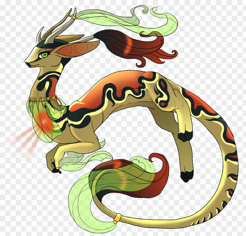 Dragon And Phoenix Serpent Legendary Creature PNG