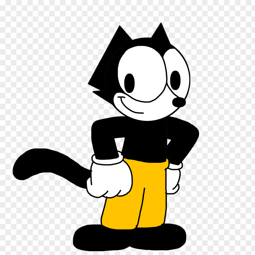 Lucky Cat Felix The Cartoon Animation PNG