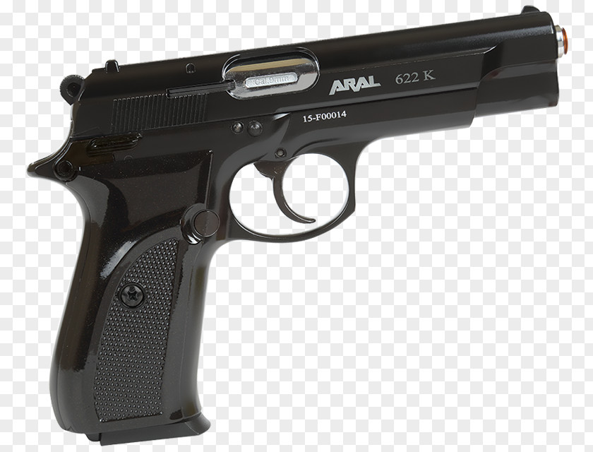 Space Gun Trigger Pistol Weapon Blank 9mm P.A.K. PNG