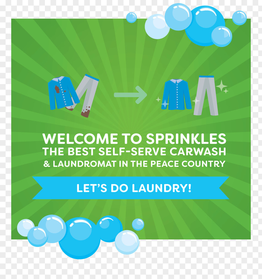Sprinkles Carwash And Laundry Self-service Washing Industry PNG