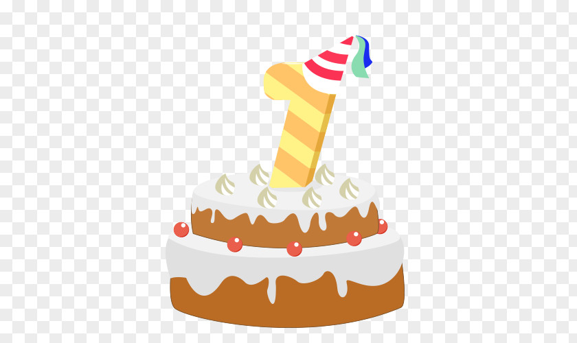 First Birthday Cake PNG