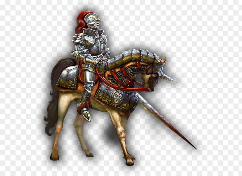 Knight Horse Warrior Spear Lance PNG
