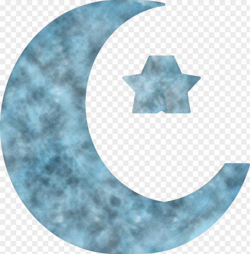 Star And Crescent Ramadan Kareem PNG