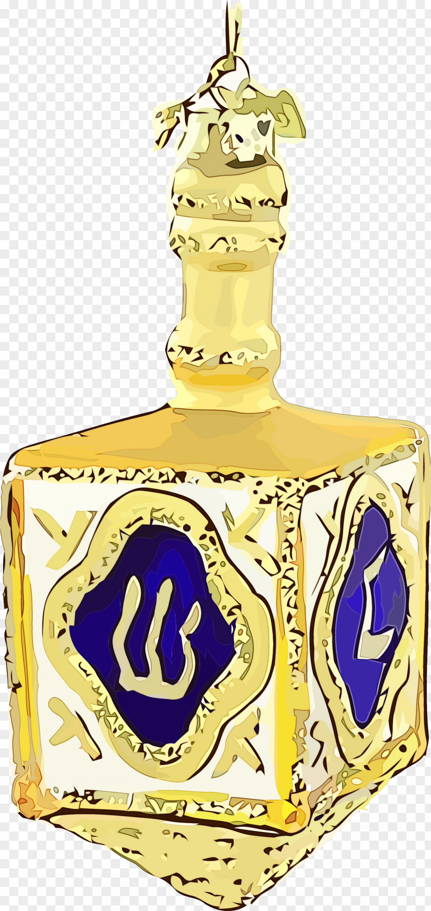 Yellow Perfume Liqueur PNG