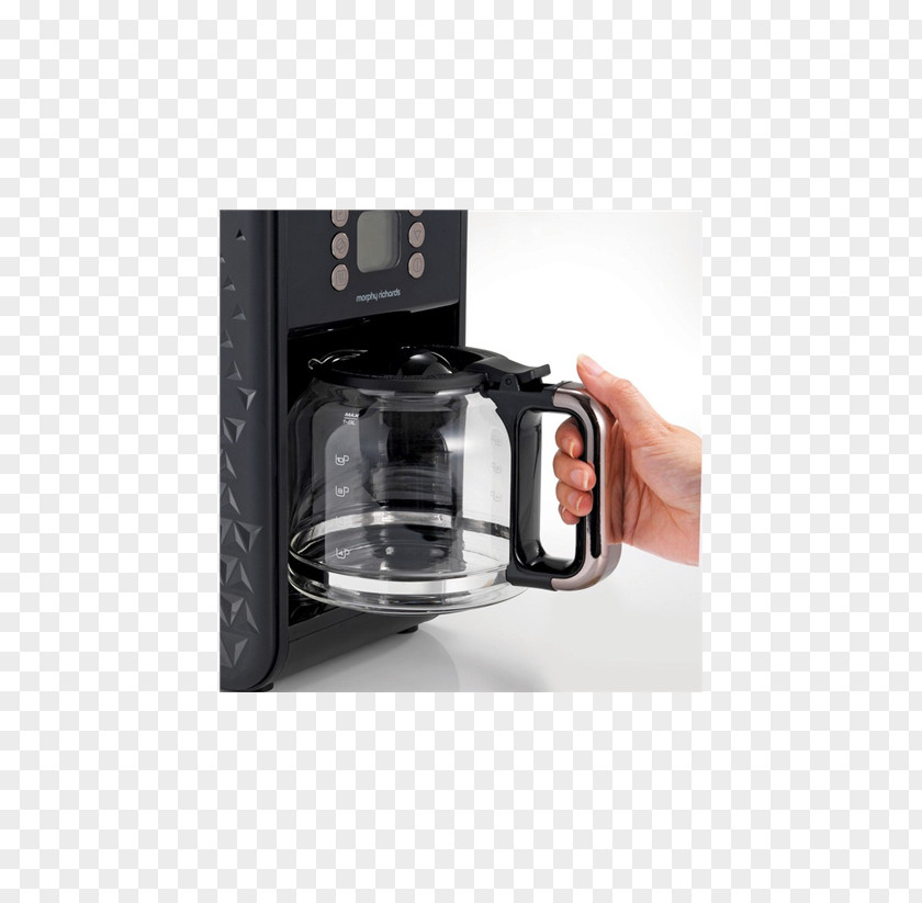 12 TassesCoffee Coffeemaker Morphy Richards Espresso Cafetière Prism Blanche PNG