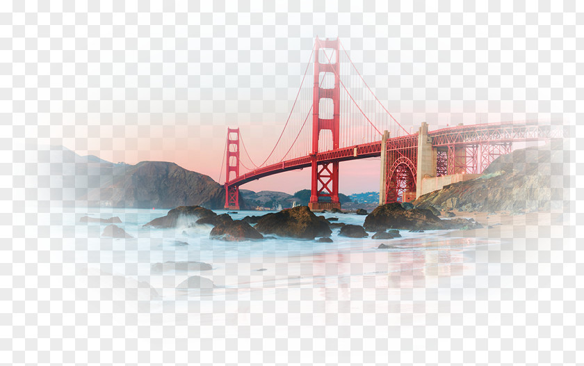 Bridge Golden Gate Sausalito Travel Tower PNG