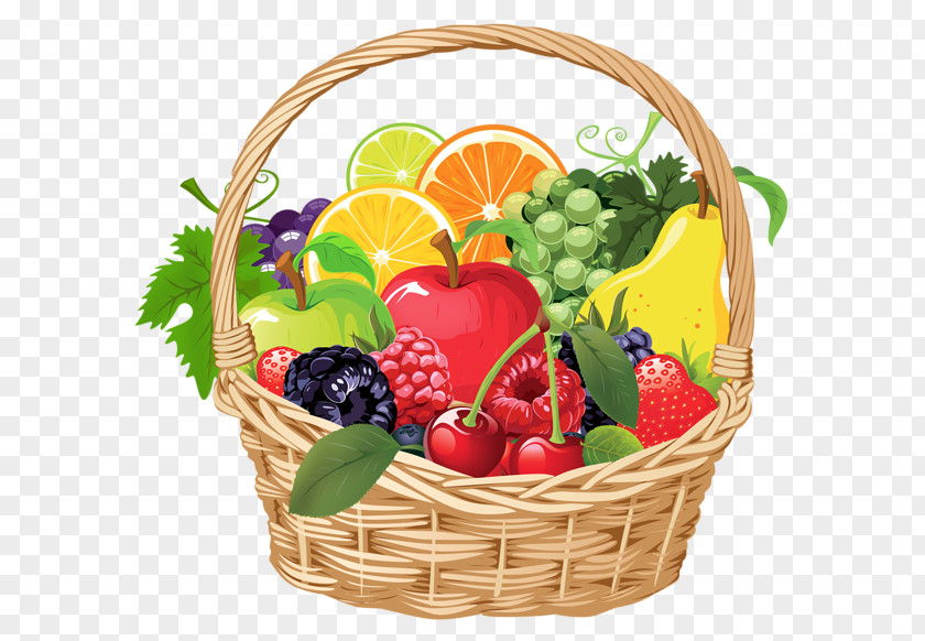 Fruit Salad Food Gift Baskets Clip Art PNG