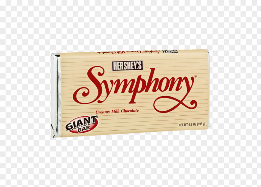 Milk Chocolate Symphony Bar Hershey PNG