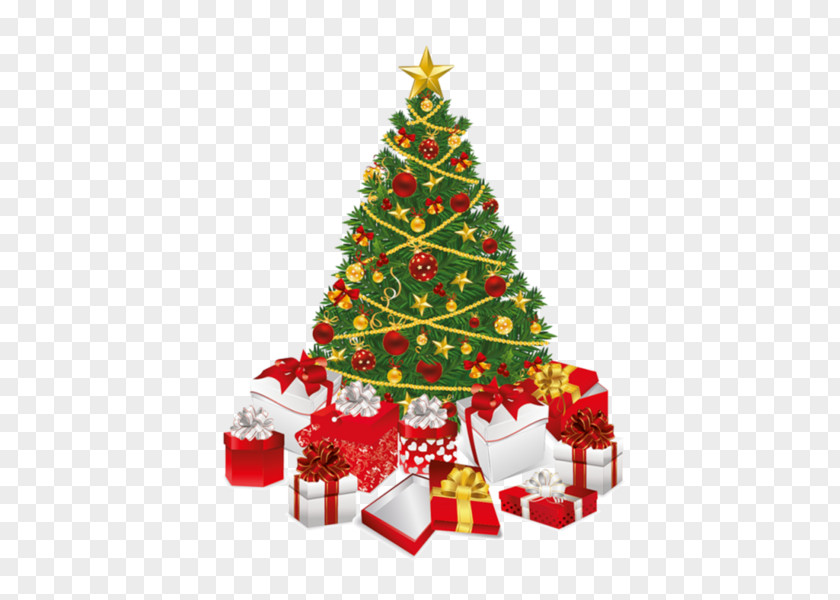 Christmas Tree Holiday Gift Decoration PNG