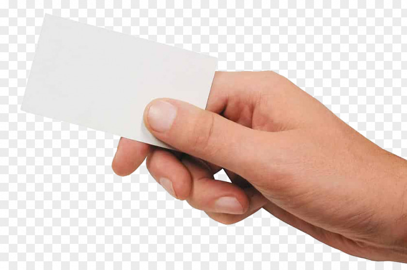 Hand Holding Business Cards Printing Credit Card Print Design PNG