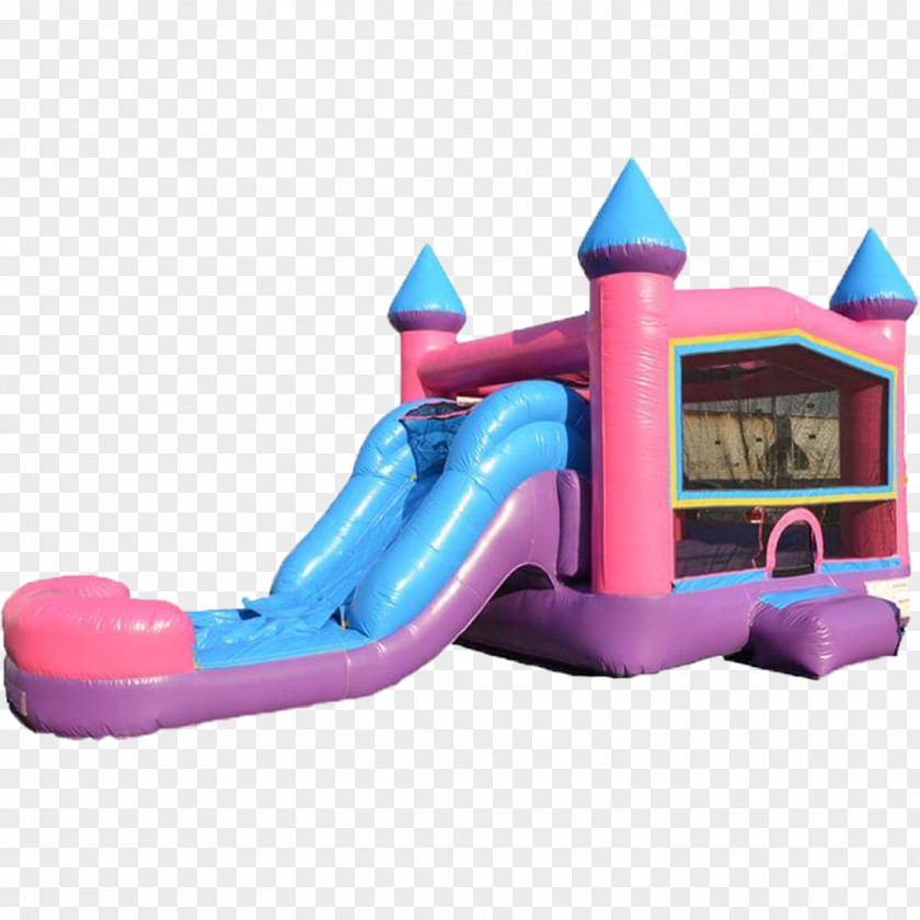 Jumping Castle Inflatable Bouncers Water Slide Playground House PNG