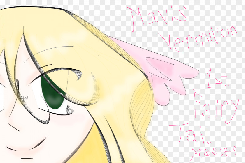 Mavis Fairy Tail Vermilion Eye Clip Art Illustration PNG