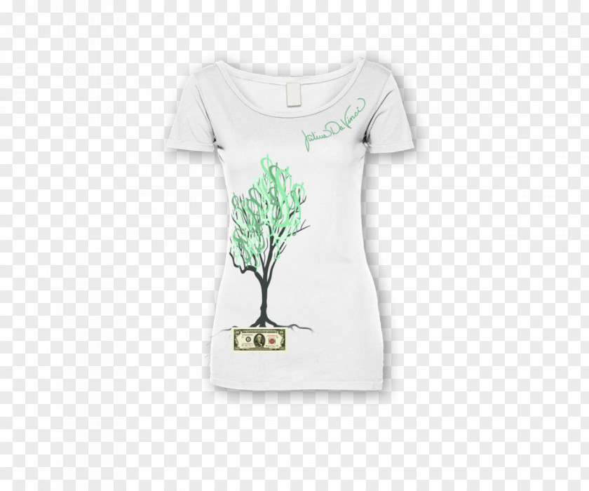 Money Tree T-shirt Clothing Sleeve Top Font PNG