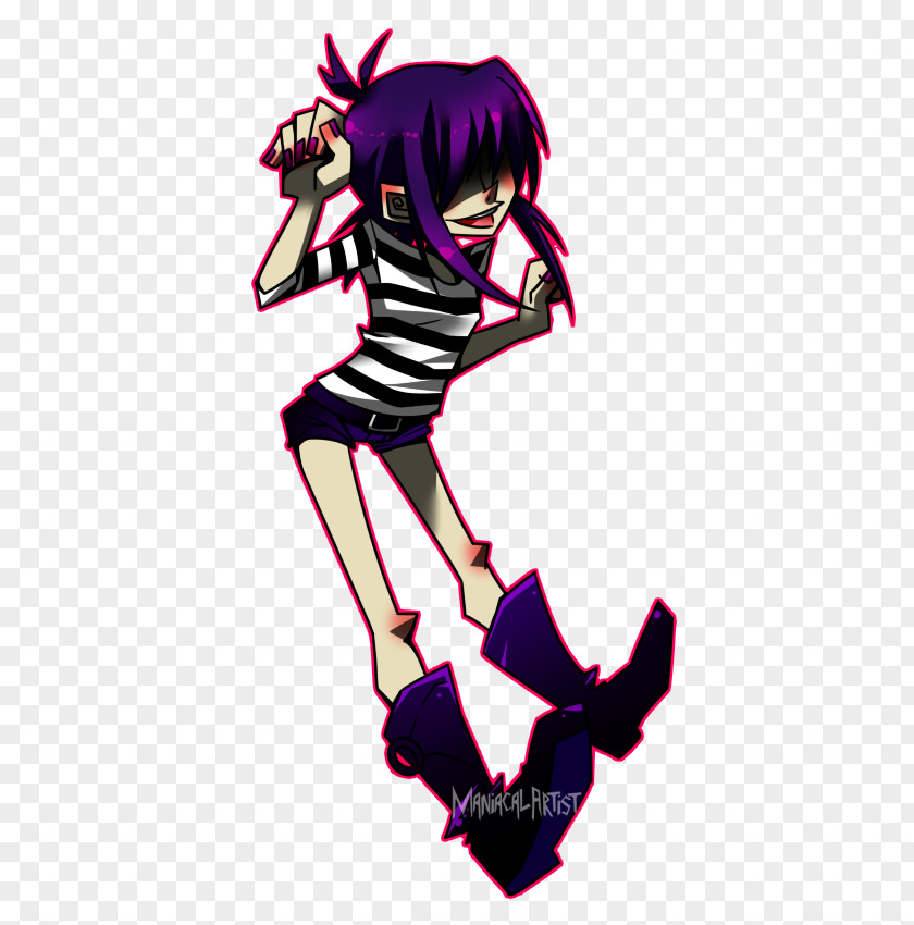 Noodle Cartoon 2-D Gorillaz Drawing Murdoc Niccals PNG