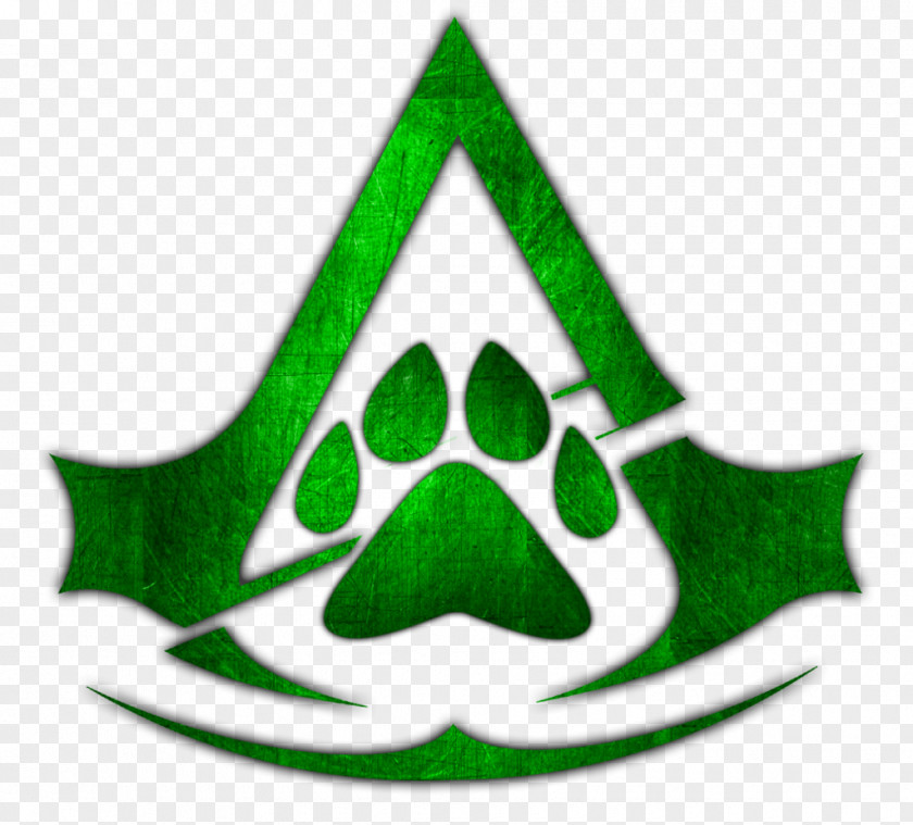 Wolf Pack Assassin's Creed Unity Logo Gray PNG