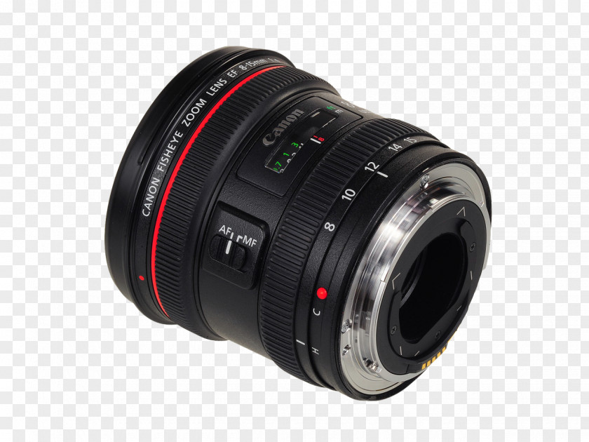 Camera Lens Canon EF Mount 8–15mm EOS Full-frame Digital SLR PNG