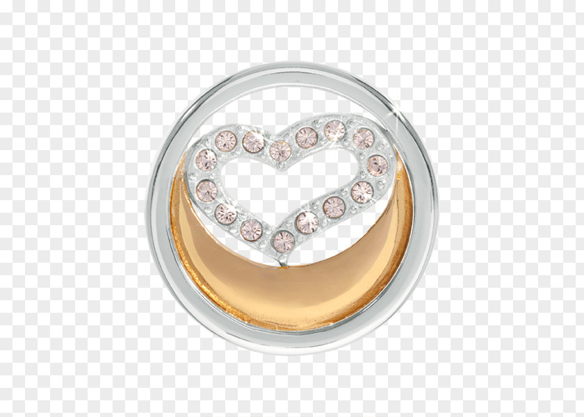Coin Silver Jewellery Locket PNG