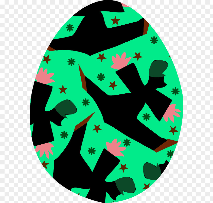 Easter Egg Coloring Book Mandala PNG