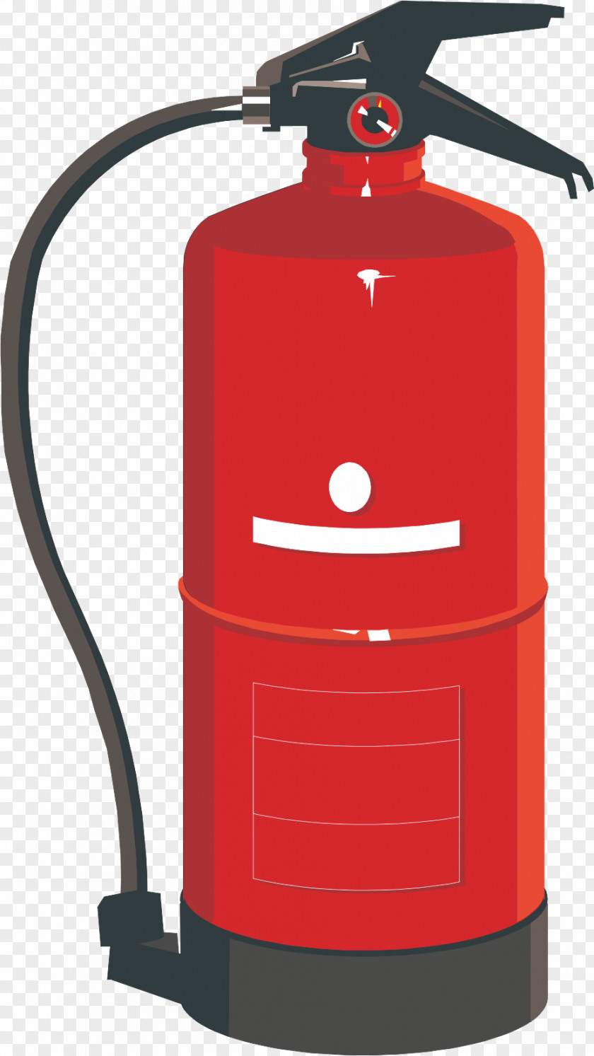 Fire Extinguisher Vector Element Firefighting Department Conflagration Engine PNG