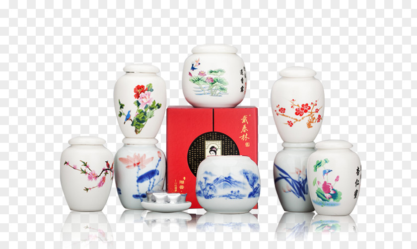 Lin Dai Chun Ceramic Vase PNG