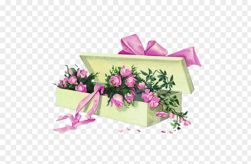 Rose Gift Box Wedding Invitation Greeting Card Birthday Vintage Clothing PNG