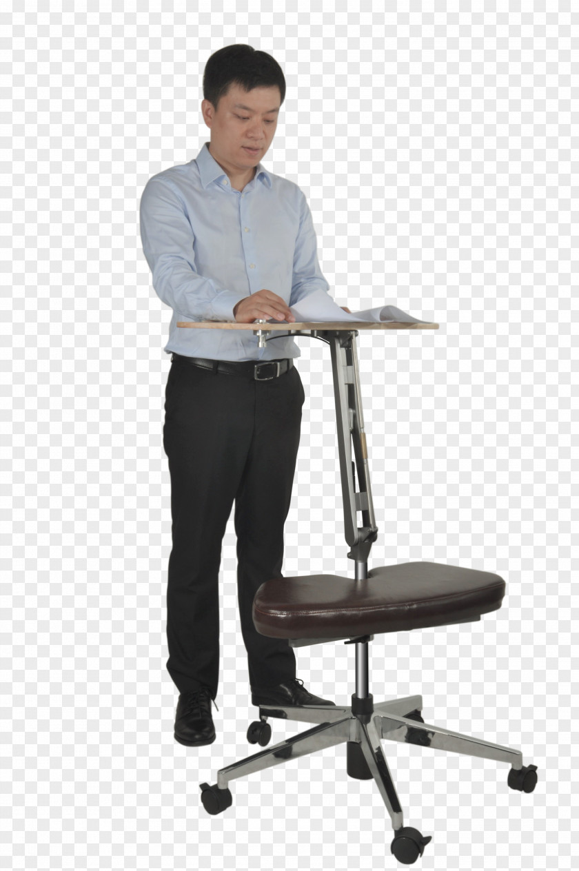 Table Office & Desk Chairs Standing PNG