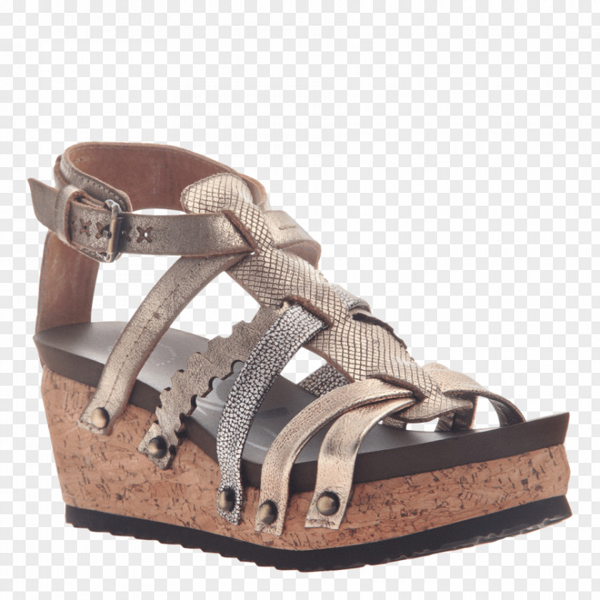 Sandal Wedge T-bar Slingback Shoe PNG