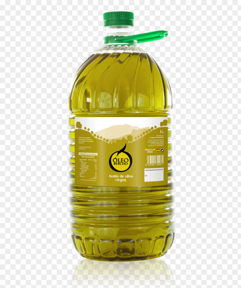 Oil Pet Soybean Olive Picual Bottle PNG