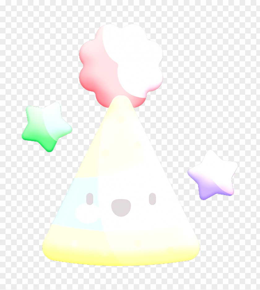 Party Hat Icon Night PNG