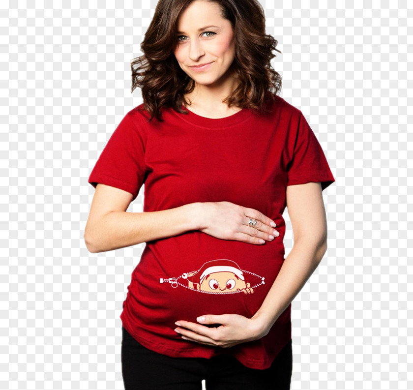T-shirt Maternity Clothing Christmas Jumper Pregnancy Sweater PNG