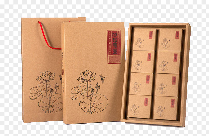 Moon Cake, Gift Box, Handbag Mooncake Box Packaging And Labeling Mid-Autumn Festival PNG
