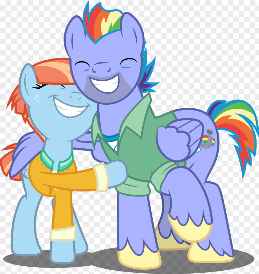 Parents Rainbow Dash My Little Pony Father PNG