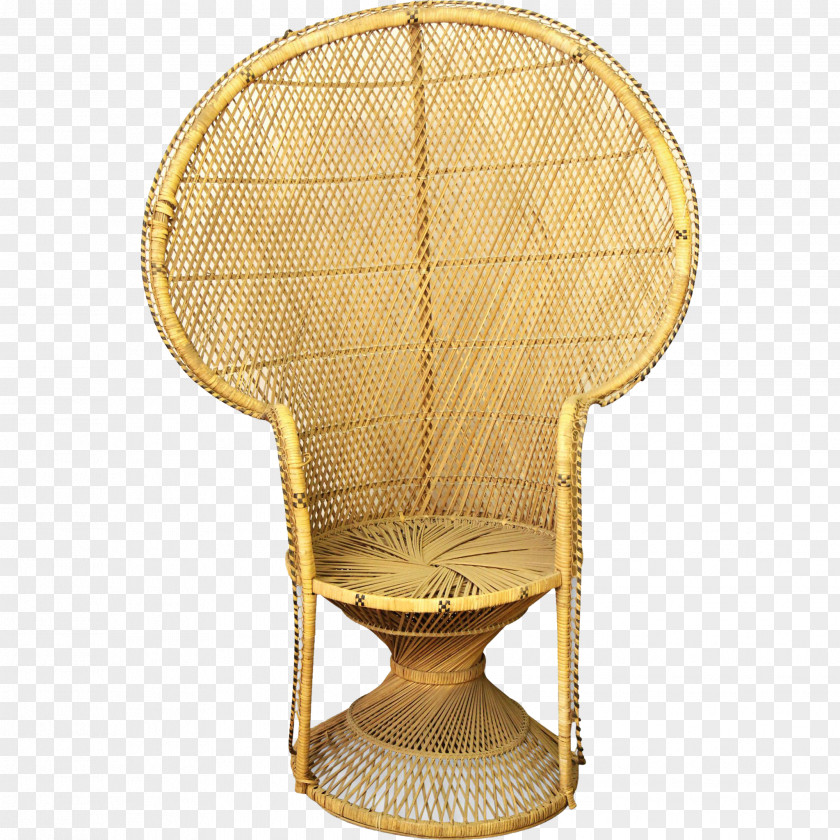 Table Wicker Chair Furniture Rattan PNG
