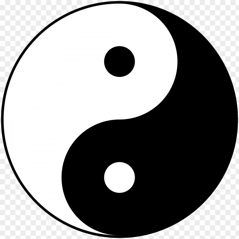 Yin Yang Symbol And Taijitu Unity Of Opposites PNG
