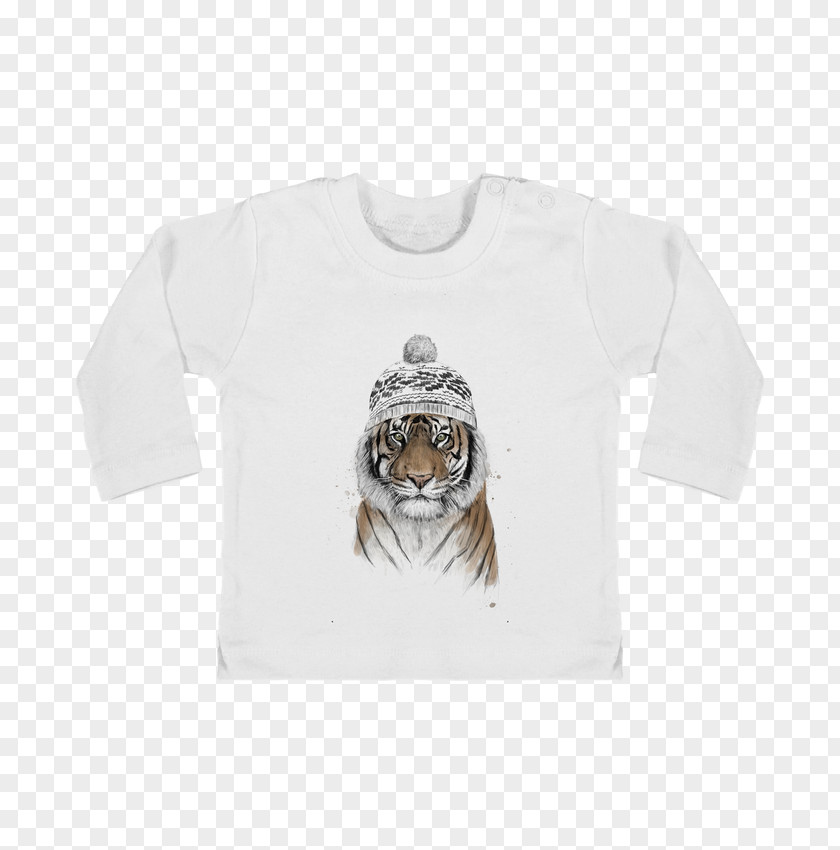 Siberian Tiger T-shirt Throw Pillows Neck PNG