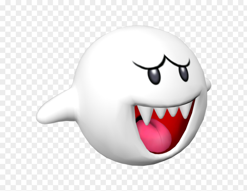 Zip Your Mouth Mario Tooth King Boo Boos Cartoon PNG