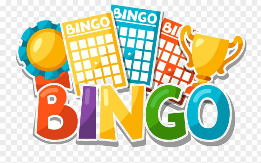Bingo Watercolor Clip Art Logo Illustration Game PNG