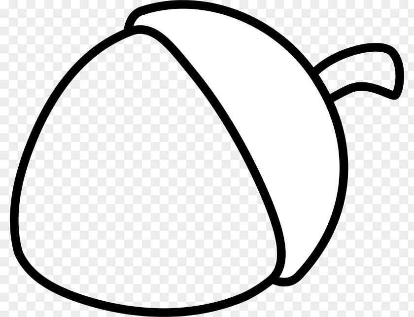 Cartoon Black And White Coloring Book Acorn Drawing Adult Clip Art PNG