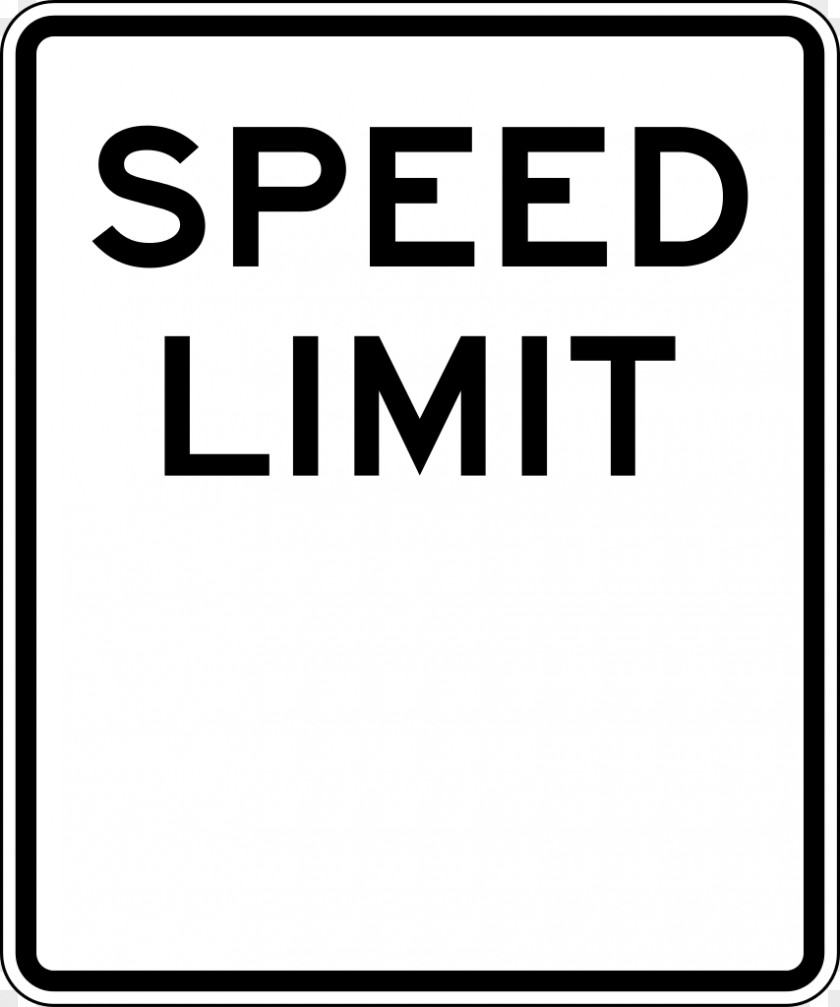 Cliparts Speed Limit 3 Traffic Sign Manual On Uniform Control Devices Clip Art PNG