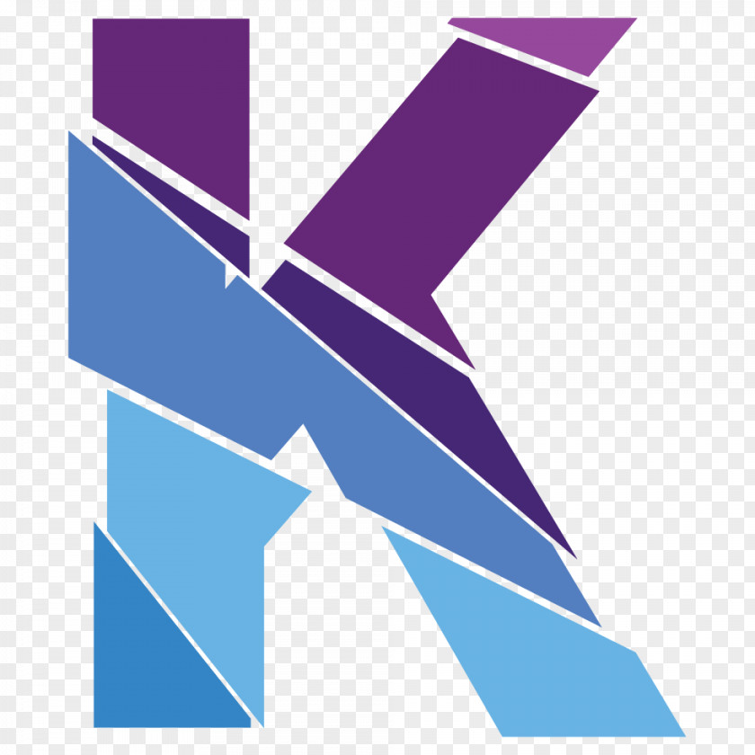 Color Geometric Version Of The K Download PNG