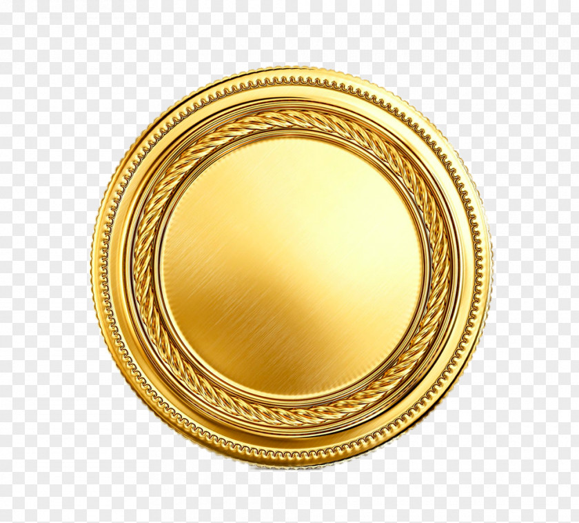 HD Gold Coin Icon PNG