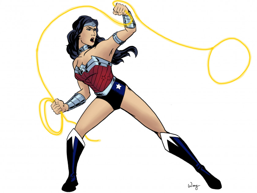 Wonder Woman Diana Prince Drawing Female Cartoon PNG